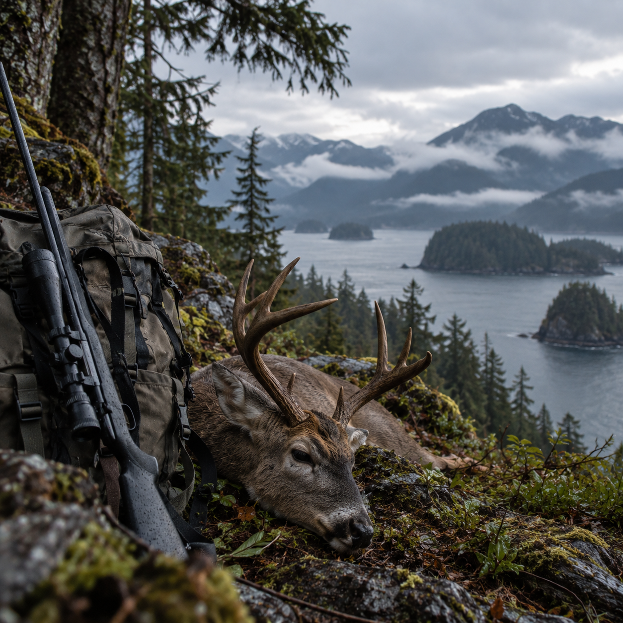 Vancouver Island Deer Hunting Expedition