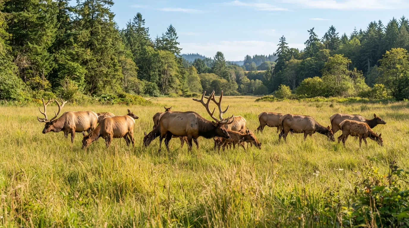 Vancouver Island Roosevelt Elk Hunting