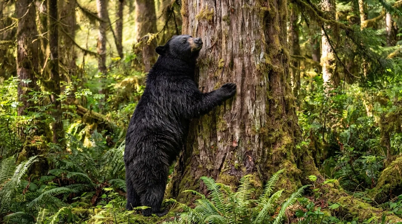 Vancouver Island wilderness and bear hunting