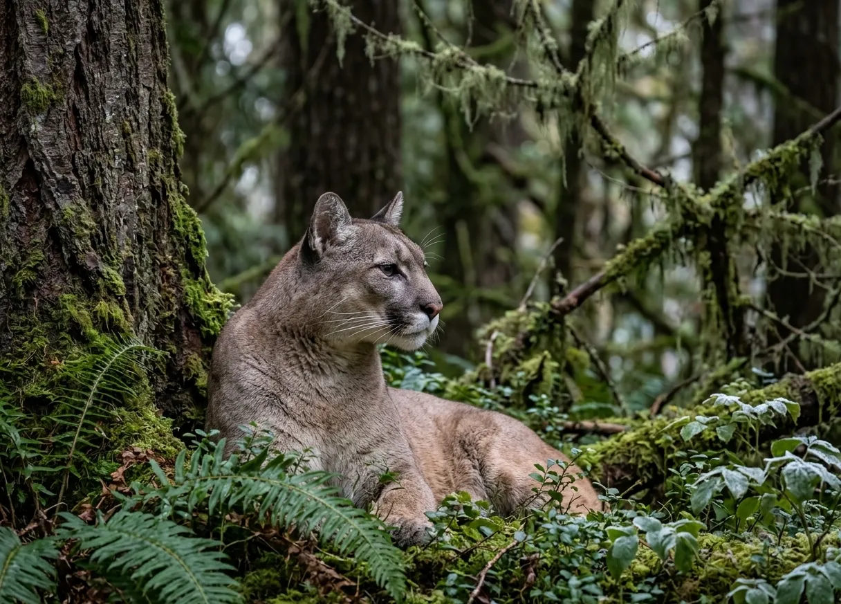 Vancouver Island Cougar Habitat and Ecosystems