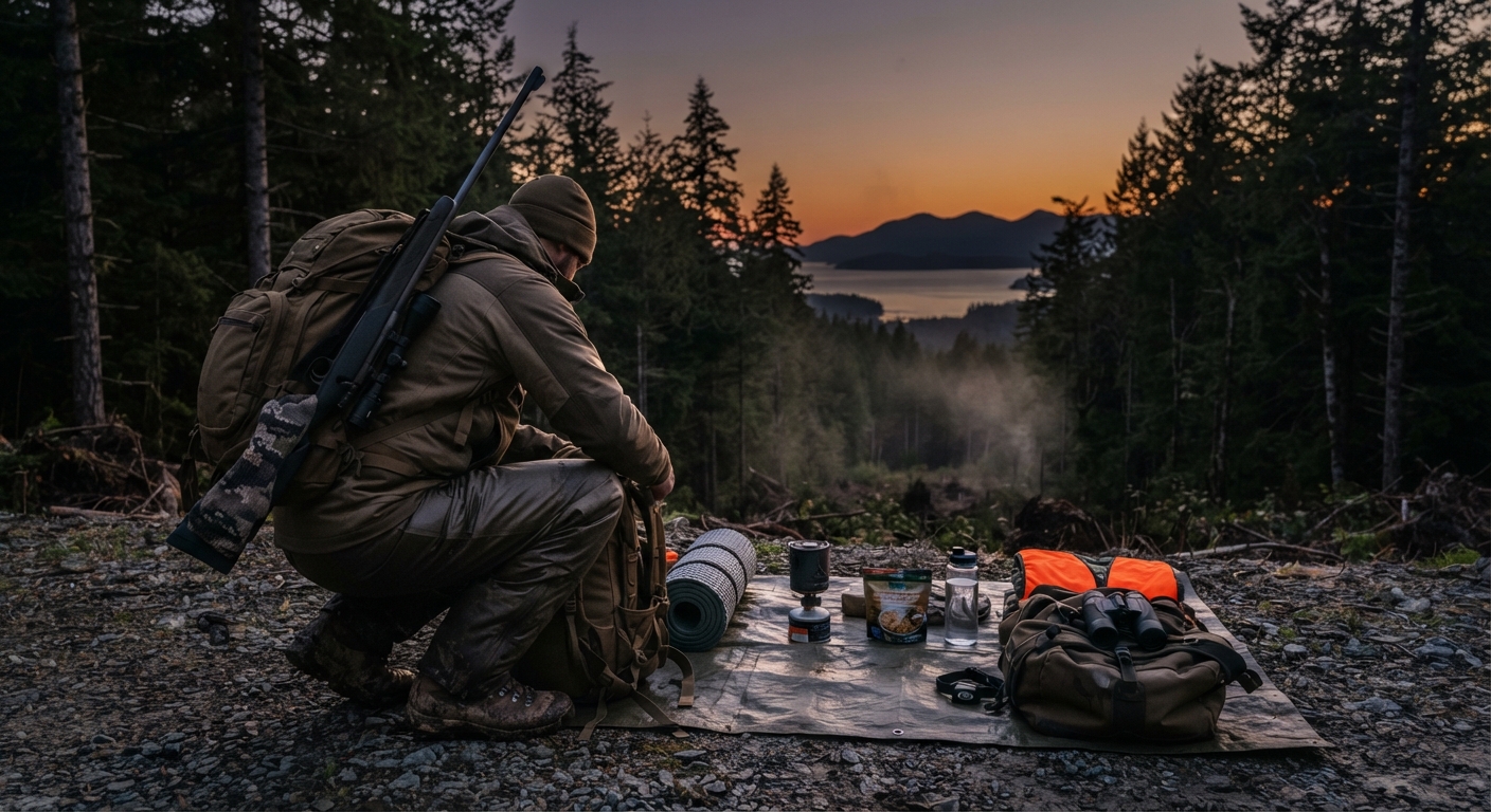 Small Game Hunting Gear & Backpack Checklist