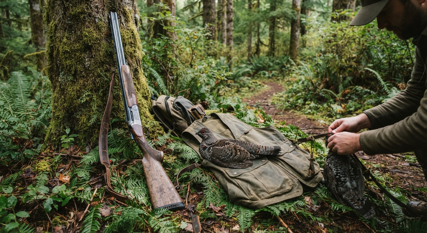Vancouver Island Grouse Hunting Expedition